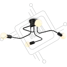Светильник Ambrella light TR8022/4 BK черный E27*4 max 40W D715*205