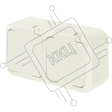 Розетка Bylectrica Роз. 2-местн. ОУ IP54 серия ПРАЛЕСКА АКВА, (РА16-302 бежевый)