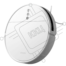 Робот-пылесос Xiaomi Dreame F9 [RVS5-WH0] белый, 5200 мАч Li-Ion, уборка влажная/сухая, пылесборник контейнер 0.6 л