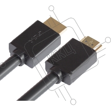 Кабель 1.5m HDMI 1.4, 30/30 AWG, позолоченные контакты, FullHD, Ethernet 10.2 Гбит/с, 3D, 4Kx2K, экран