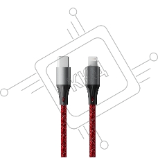 Кабель Accesstyle CL30-F100M Red-Black