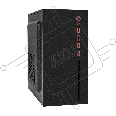 Компьютерный корпус Minitower ExeGate BAA-403U2-AAA350 (mATX, БП AAA350 с вент. 8см, 1*USB+2*USB 3.0, HD Audio, черный)