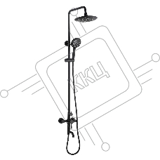 SUS124BL-009DK Душевая система, ø35