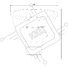 Dimmable 7W 4200K G5.3 (BLG5317) / Светодиодная лампа