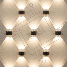 1555 TECHNO LED / Светильник садово-парковый со светодиодами TWINKY DOUBLE белый