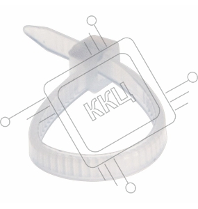 Хомут-стяжка кабельная нейлоновая REXANT 100 x3,6 мм, белая, упаковка 100 шт.
