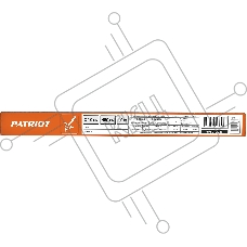 Электроды сварочные PATRIOT, марка ЭР 46, диам. 4,0мм, длина 450мм, уп. 1кг