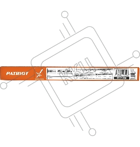 Электроды сварочные PATRIOT, марка ЭР 46, диам. 4,0мм, длина 450мм, уп. 1кг