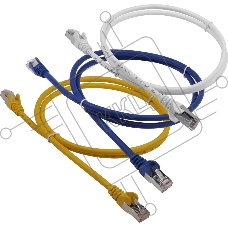 Патч-корд Lanmaster LAN-PC45/S5E-15-YL FTP RJ-45 вил.-вилка RJ-45 кат.5E 15м желтый LSZH