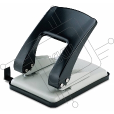 Дырокол Kw-Trio Stylish Heavy Duty 976, до 40 листов, металл ассорти, отверстий: 2, с линейкой