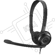 Гарнитура Sennheiser PC 5 CHAT стерео накладная закрытая 42-17000Гц, 2м, 4-контактный jack 3.5мм, 95дБ подвижный микрофон, круговая диаграмма
