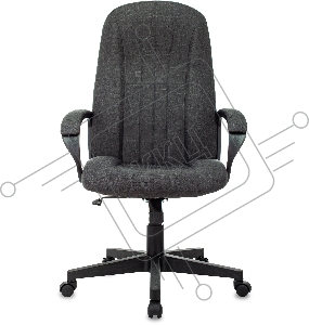 Кресло руководителя Бюрократ T-898AXSN темно-серый 38-417 крестовина пластик