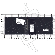 Клавиатура для ноутбука Acer Aspire A514-52 черная с подсветкой