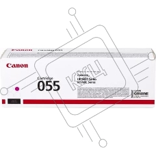 Картридж лазерный Canon 055 M (3014C002) пурпурный (2100 стр.) для Canon i-SENSYS серий MF740, LBP660