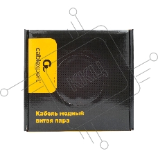 Кабель Cablexpert Россия, UPC-5051E-4-CU/100, UTP indoor 4x2x0.51, медный, кат.5e, однож., 100м, box, серый