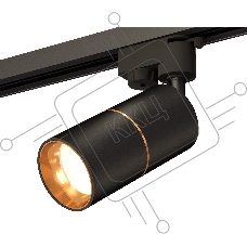 Светильник Ambrella light XT6302020 SBK/PYG черный песок/золото желтое полированное MR16 GU5.3