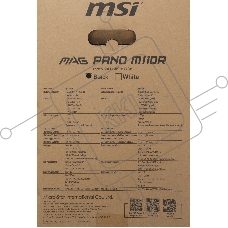 Корпус для ПК MSI MAG Pano M110R , Micro-ATX, 1xUSB 3.2 Gen 1, 1xUSB 3.2 Gen2x2 Type-C, 2x140mm, ARGB Reverse Blade Fan, 1x120mm ARGB Fan, ARGB+PWM Control Board, TG