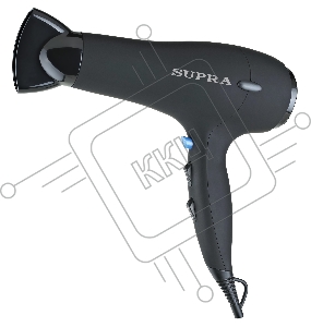 Фен Supra PHS-2204L 2200Вт черный
