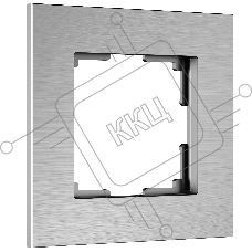 Рамка на 1 пост AluMax (алюминий) W0013506