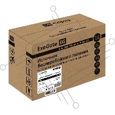 Источник бесперебойного питания ExeGate SpecialPro UNB-500.LED.AVR.4C13 <500VA/300W, LED, AVR, 4*C13, Black>