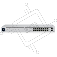 Коммутатор Ubiquiti UniFi Switch 16 PoE