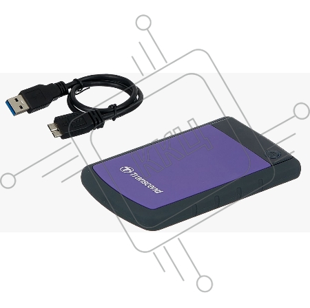 Внешний жесткий диск Transcend USB 3.0 2Tb TS2TSJ25H3P StoreJet 25H3P (5400 об/мин) 2.5