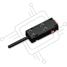 GL1102 BK черный ввод питания для шинопровода Magnetic 220V IP20 200*28.5*18