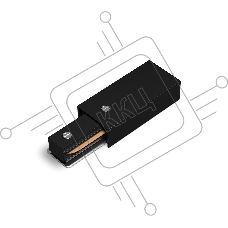 Ввод питания для накладного шинопровода GL7152 BK черный матовый ввод питания IP20 Standard 220V NEW 108*35*20