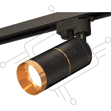 Светильник Ambrella light XT6302021 SBK/PYG черный песок/золото желтое полированное MR16 GU5.3