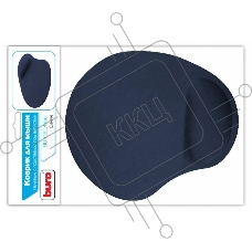 Коврик BU-GEL/blue Коврик для мыши гелевый, голубой, 230х205х25, BURO