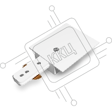 Ввод питания для встраиваемого шинопровода GL7155 WH белый ввод питания IP20 Standard 220V NEW 108*58.6*18