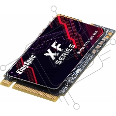 Твердотельный накопитель/ Kingspec SSD XF-1TB 2242, 1024GB, M.2(22x42mm), NVMe, PCIe 4.0 x4, R/W 4900/4600MB/s, IOPs н.д./н.д., TBW 1200, DWPD 1.07 (3 года)