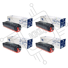 Комплект картриджей NVP совместимых NV-067H CMYK для Canon MF651Cw/655Cdw/657Cdw/LBP631Cw/633Cdw (3130Bk/2350Color)