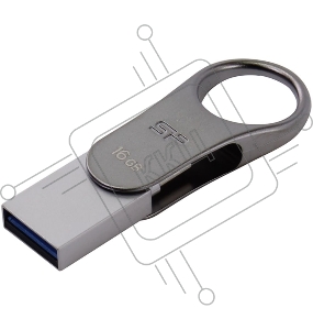 Флеш Диск 16GB USB Drive <USB 3.0> Silicon Power Mobile C80 USB 3.0 + Type C (SP016GBUC3C80V1S)