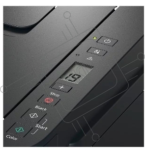 МФУ Canon PIXMA G2410(аналог 2411), 4-цветный струйный СНПЧ принтер/сканер/копир, A4, 8.8 (5 цв) изобр./мин, 4800x1200 dpi, подача: 100 лист., USB, печать фотографий, печать без полей, ЖК-экран 1,2