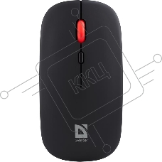 Мышь беспроводная Defender Vitrual MB-635 черный, 1600 dpi, радиоканал, Bluetooth, USB, кнопки - 4