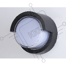 Уличный настенный архитектурный светильник ST5231 BK черный IP65 LED 4200K 12W D169*100