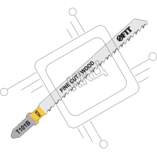 Пилки для лобзика FIT 40948  t101b (набор 2шт)