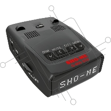 Радар-детектор Sho-Me G-800 Signature GPS приемник