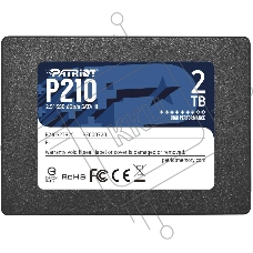 Накопитель SSD Patriot P210, 2TB, SATA III, 2.5