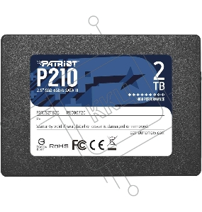 Накопитель SSD Patriot P210 2TB, SATA 2.5