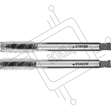 Комплект метчиков, 2 шт STAYER M8х1.0