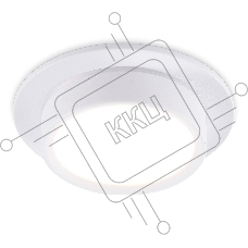 Светильник встраиваемый Ambrella light TN6733 WH белый IP44 GX53 D110*57