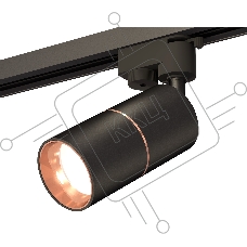 Светильник Ambrella light XT6302030 SBK/PPG черный песок/золото розовое полированное MR16 GU5.3