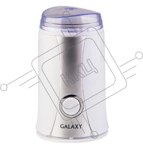 Кофемолка электрическая GALAXY LINE GL 0905, белый, роторная, 250 Вт, нож из нержавеющей стали, контейнер из нержавеющей стали вместимостью 65 г, защита от непроизвольного пуска