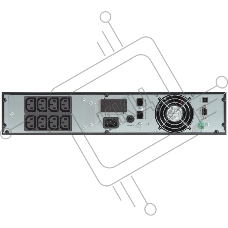 Источник бесперебойного питания SKAT-UPS 1500 RACK исп. E 8953