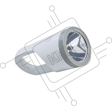 Фонарь аккум. 5Вт LED + 19Вт LED 3.7В 1800мА.ч USB шнур КОСМОС KOSAccu9105W_pearl