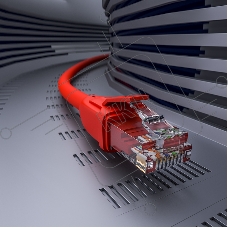 Патч-корд GCR прямой 7.5m UTP кат.6, красный, 24 AWG, ethernet high speed, RJ45, T568B, GCR-52707