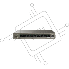 Неуправляемый Ethernet-коммутатор IP-COM G1110PF-8-102W 9GE+1SFP с 8 портами PoE