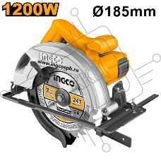 Пила дисковая Ingco CS18578, 1200Вт, 1800мм, 5000 об/мин